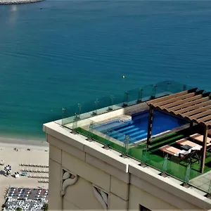 Jbr Amaz Penthouse Front Sea 5 Plus 1 Bdr Private Climatized Pool Apartment